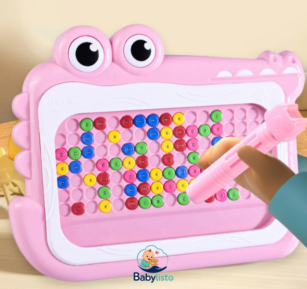 Crocodile Magnetic Drawing Board - Mess-Free Doodle Toy for Kids 3-6