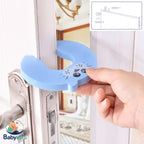 Baby Safety Door Stopper - Cute Animal Anti-Pinch Finger Guard (2/5 Pack)
