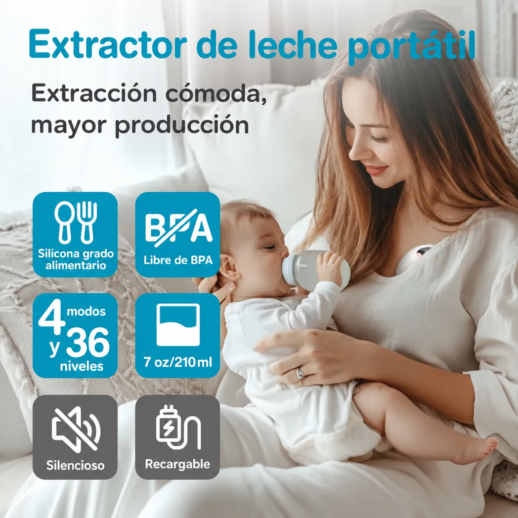 Extractor de Leche Manos Libres