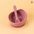 Set de 2 Cuencos de Silicona con Ventosa