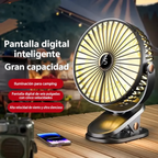 Ventilador Clip Recargable