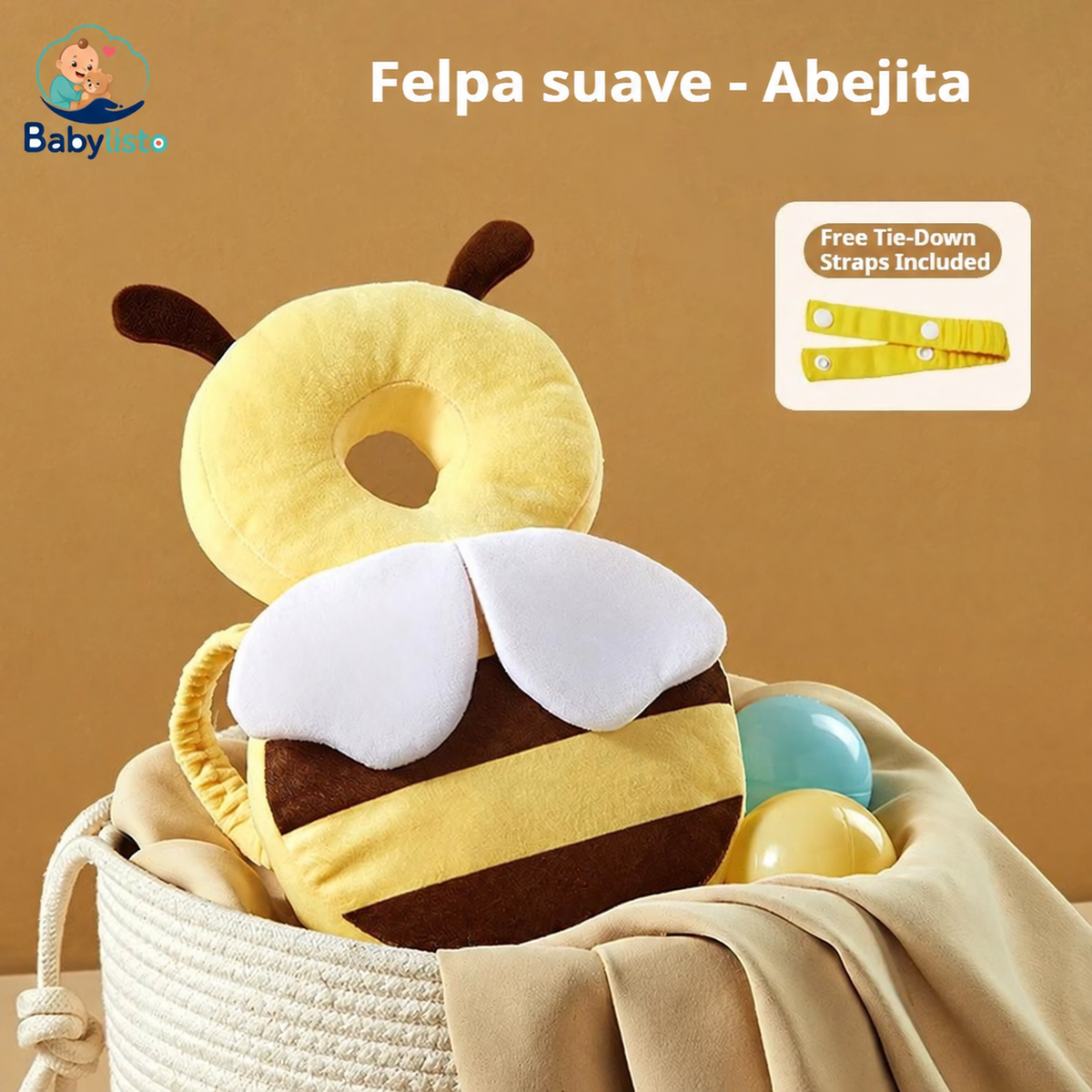 Almohada Protectora Antigolpes para Bebé