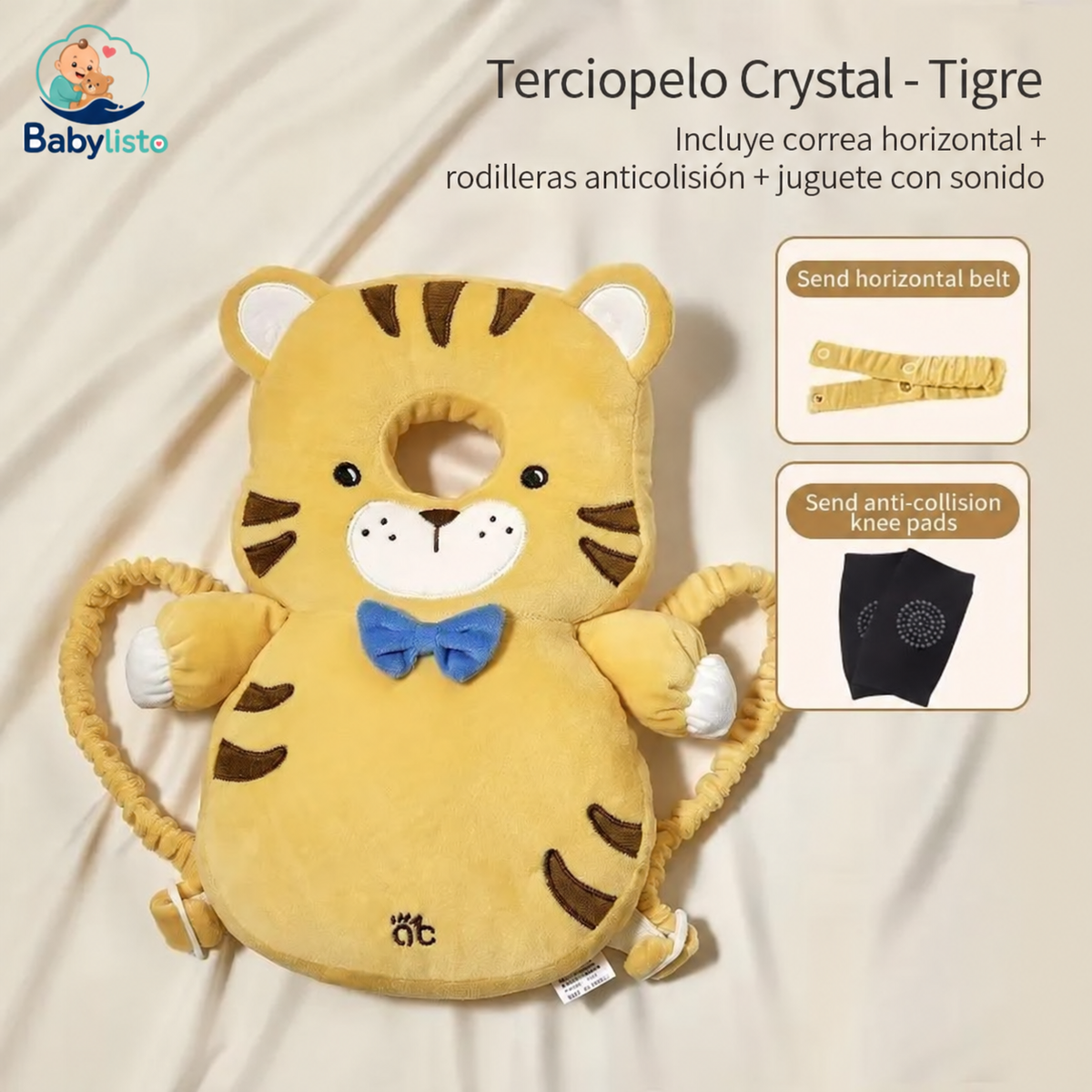 Almohada Protectora Antigolpes para Bebé