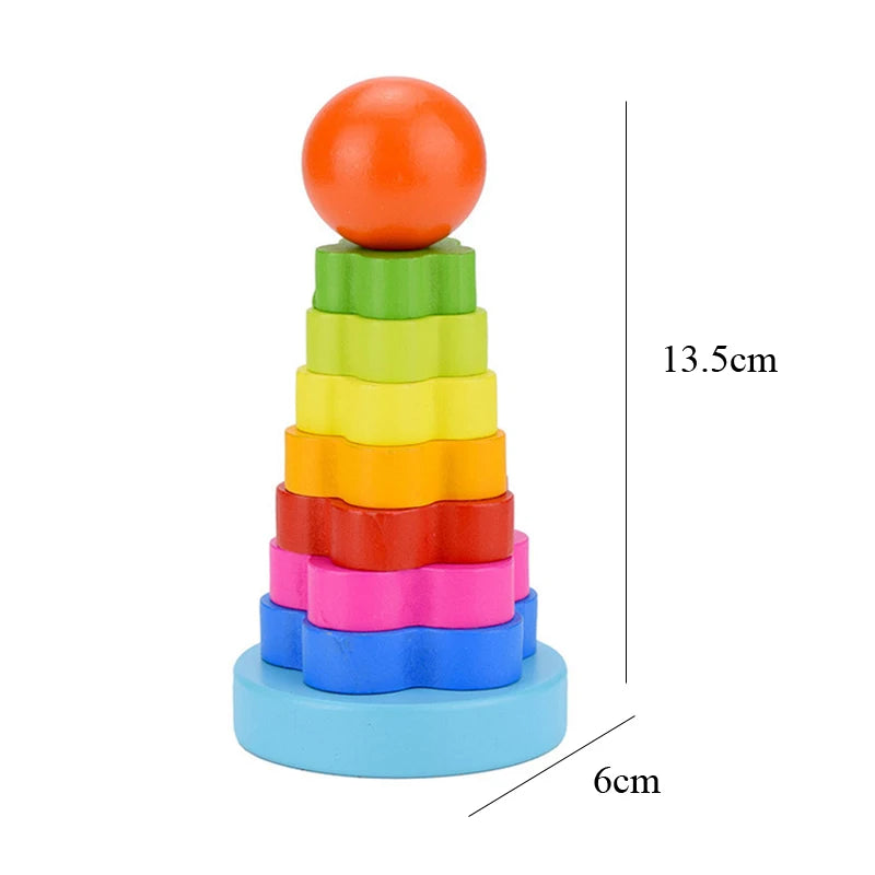 Rompecabezas 3D de Madera Montessori