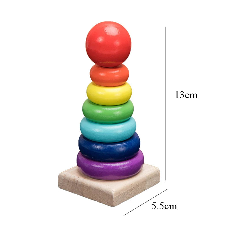 Rompecabezas 3D de Madera Montessori