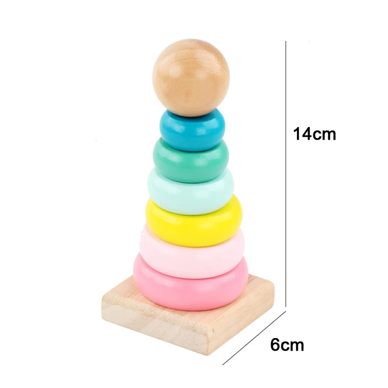 Rompecabezas 3D de Madera Montessori