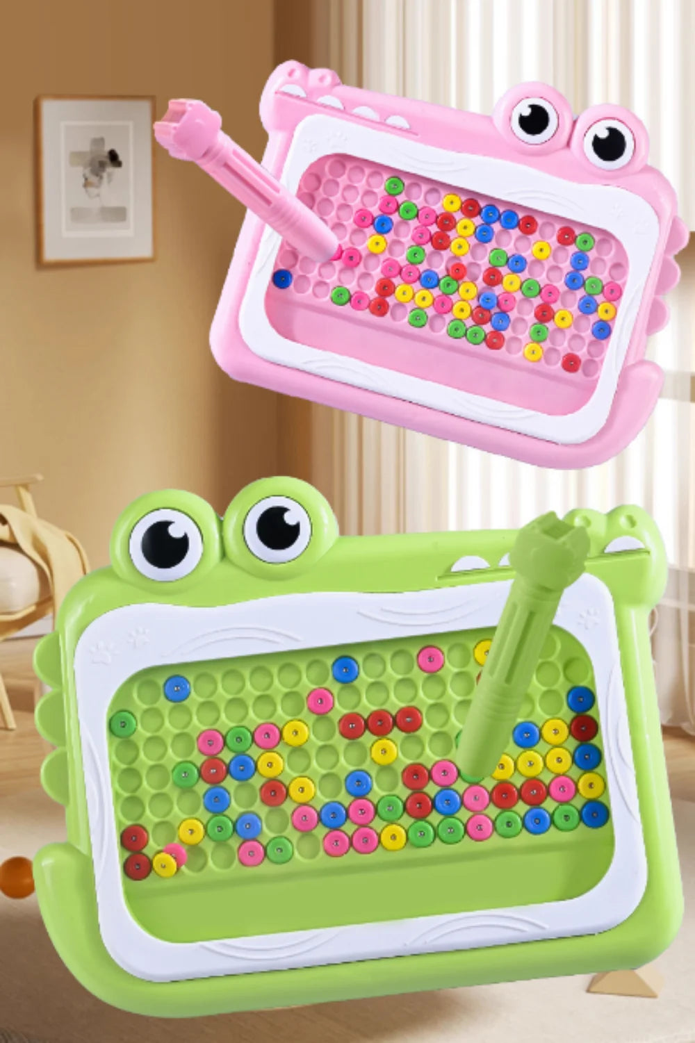Tablero Magnético de Dibujo Cocodrilo para Niños