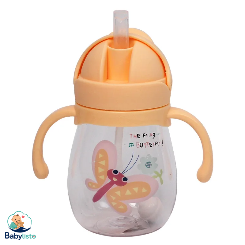 Anti-Choke Baby Sippy Cup with Gravity Ball - Spill-Proof Duckbill Cup