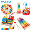 Rompecabezas 3D de Madera Montessori