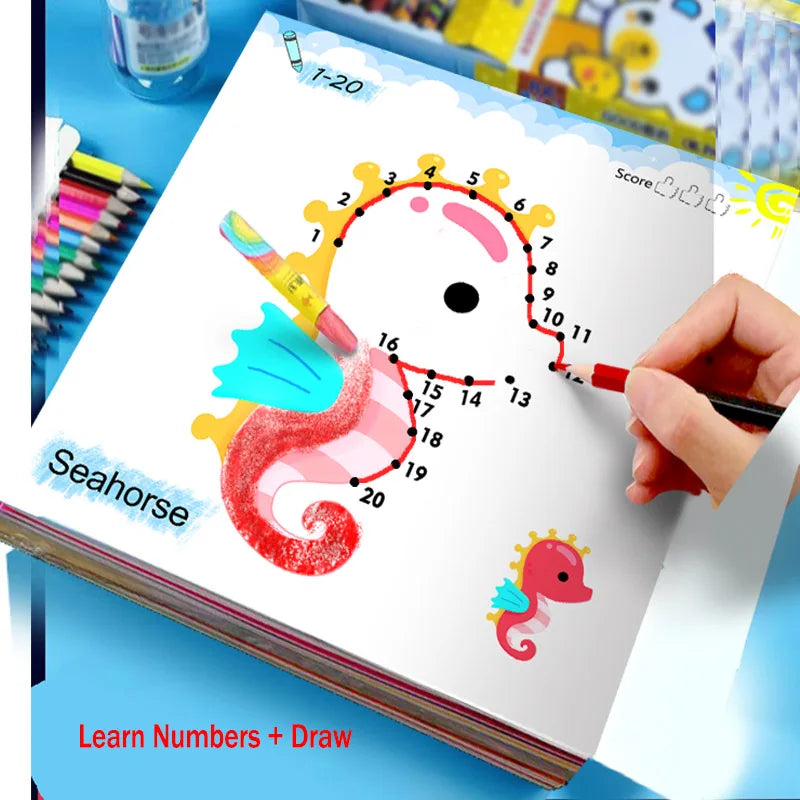 Cuaderno de Dibujo y Números