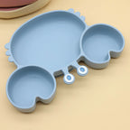 Plato Divisor de Silicona Cangrejo
