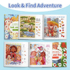 Libro Busca y Encuentra para Niños - Entrena la Concentración