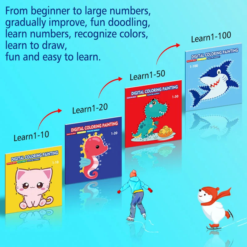 Cuaderno de Dibujo y Números