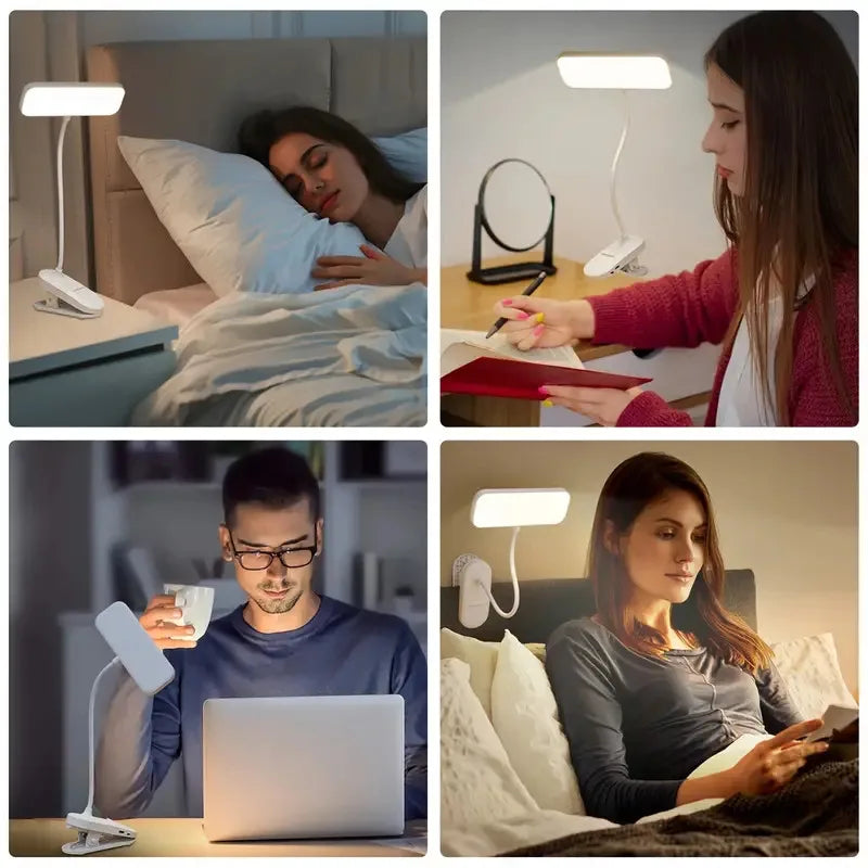 Lámpara LED con Clip USB