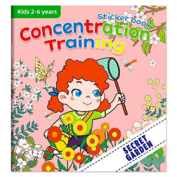 Libro de Pegatinas Montessori para Niños