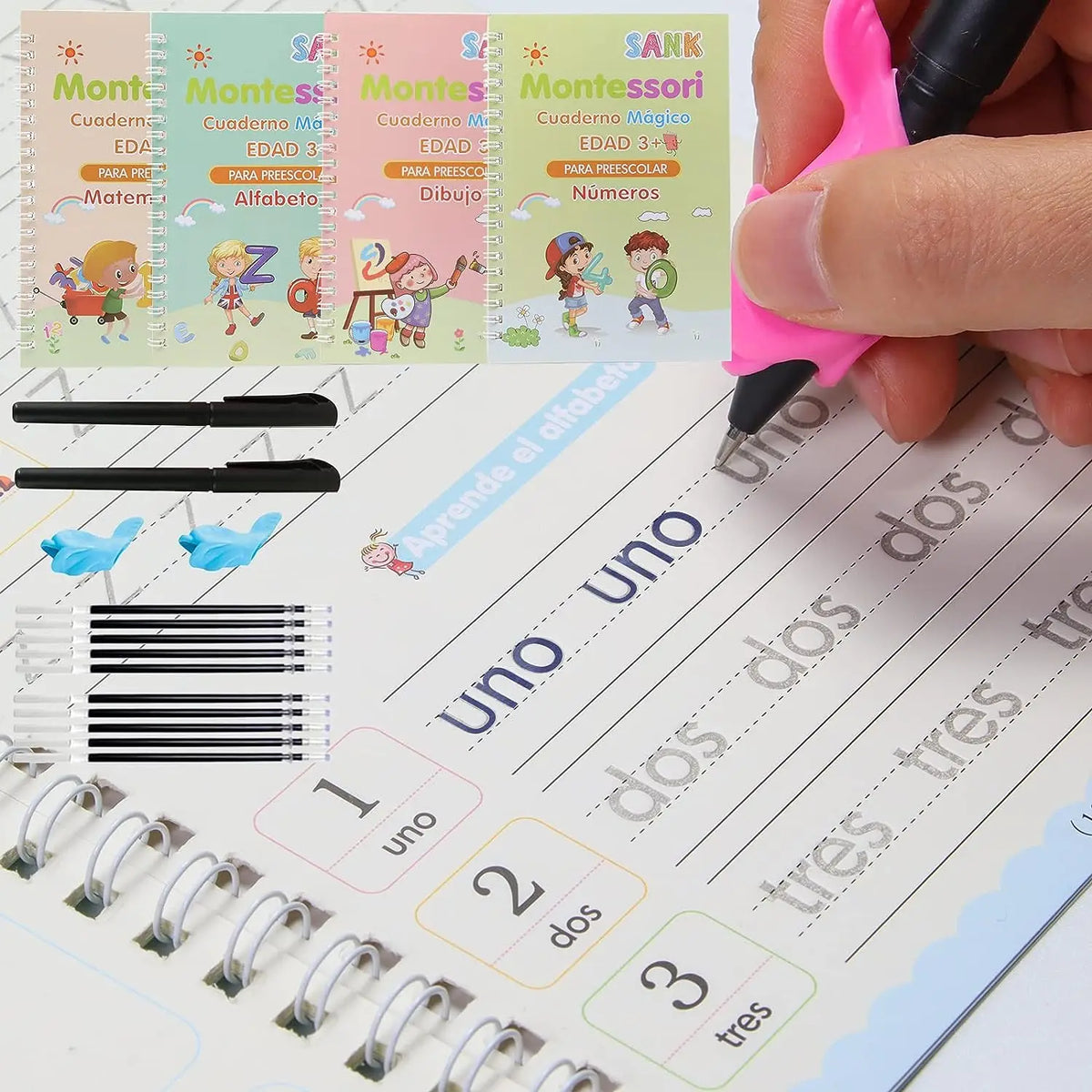 Cuaderno Mágico de Caligrafía