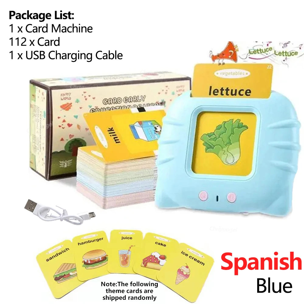 Tarjetas Parlantes Multi-idioma para Niños