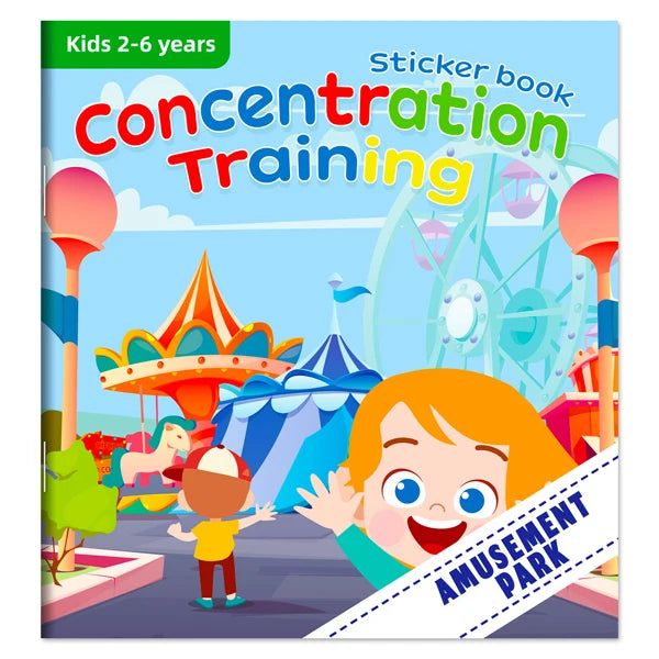 Libro de Pegatinas Montessori para Niños