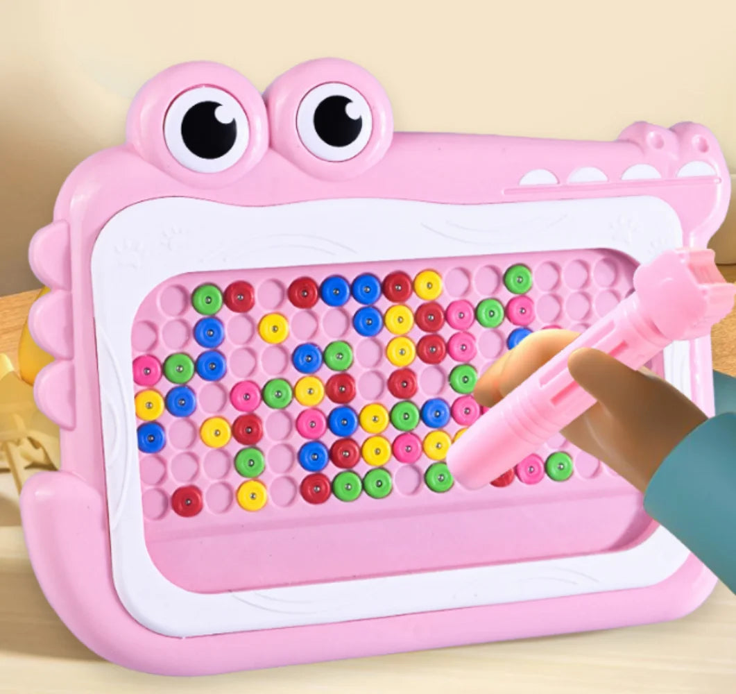 Tablero Magnético de Dibujo Cocodrilo para Niños