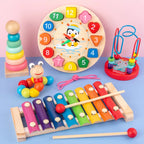 Rompecabezas 3D de Madera Montessori