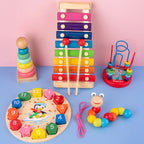 Rompecabezas 3D de Madera Montessori