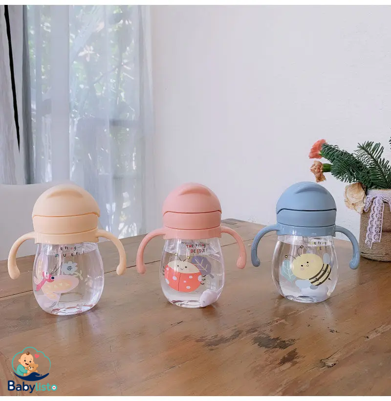 Anti-Choke Baby Sippy Cup with Gravity Ball - Spill-Proof Duckbill Cup