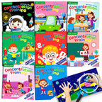 Libro de Pegatinas Montessori para Niños