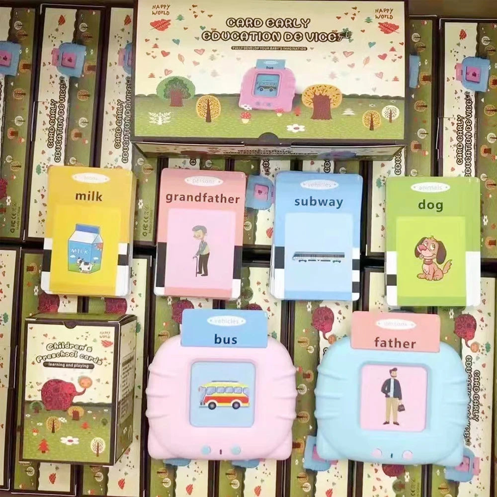 Tarjetas Parlantes Multi-idioma para Niños