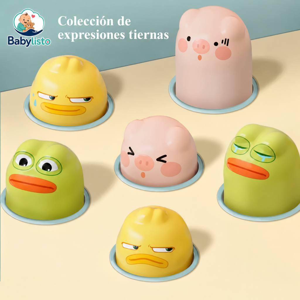 Martillo Montessori Pato Rana Cerdo para Bebé