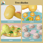 Martillo Montessori Pato Rana Cerdo para Bebé
