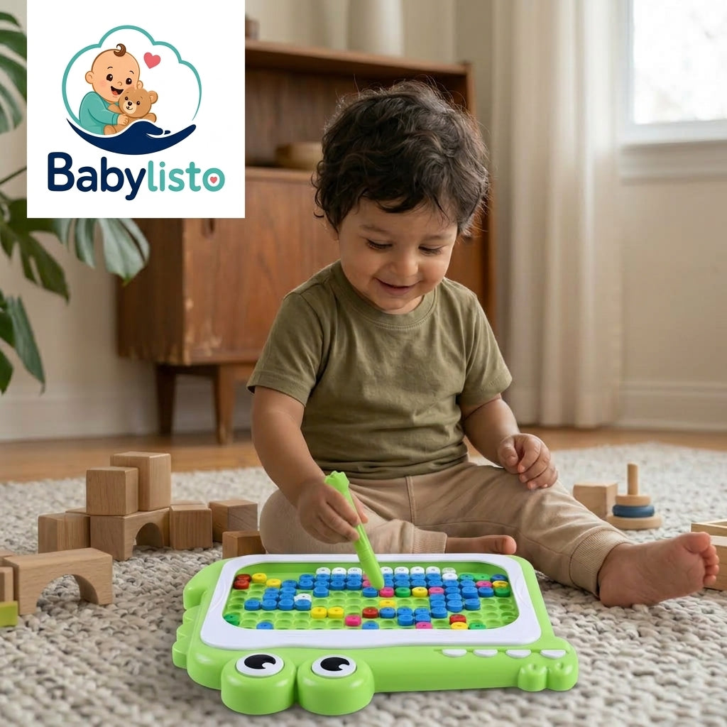 Crocodile Magnetic Drawing Board - Mess-Free Doodle Toy for Kids 3-6